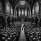Gothic Tulip Maze in a Cathedral - darmowe png animowany gif