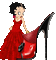 Betty Boop - Animovaný GIF zadarmo animovaný GIF