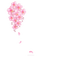 pink flowers deco - bezmaksas png animēts GIF