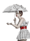 femme avec parapluie.Cheyenne63 - Free PNG Animated GIF