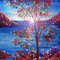 kikkapink animated summer background tree