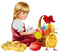 Easter. Girl. Chicken. Egg. Leila - PNG gratuit GIF animé