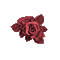 Розы Бордо - Zdarma animovaný GIF animovaný GIF