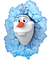 frozen snowman olaf disney cartoon movie - zadarmo png animovaný GIF
