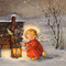 fondo angel  niña navidad  dubravka4 - png gratuito GIF animata
