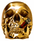 gold skull by nataliplus - 免费PNG 动画 GIF