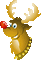 Rudolf, Weihnachten - Бесплатный анимированный гифка анимированный гифка