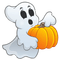 Halloween, Geist, Kürbis - Free PNG Animated GIF
