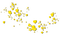Yellow Hearts - δωρεάν png κινούμενο GIF