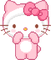 Hello Kitty in Pink - gratis png animeret GIF