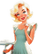 Marilyn Art - png gratis GIF animado