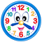 cute clock - безплатен png анимиран GIF