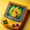 Stained Glass Pikachu Gameboy Color - Free PNG Animated GIF