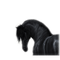 horse black transparent - GIF animado grátis