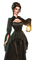 Goth Woman - nemokama png animuotas GIF