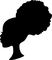 black barbie logo head - Darmowy animowany GIF