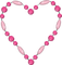 Kaz_Creations Deco Beads Heart Love Colours - darmowe png animowany gif