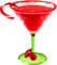 Christmas.Cocktail.Red.Green - nemokama png animuotas GIF