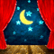 Y.A.M._Fantasy night stars moon - Ilmainen animoitu GIF animoitu GIF