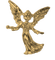 gold angel - безплатен png анимиран GIF