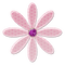 Kaz_Creations Colours Deco Glass Flower - ilmainen png animoitu GIF