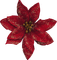 Christmas.Noël.Fleur.Red.deco.Victoriabea - PNG gratuit GIF animé