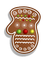 Christmas Cookie Brown White - Bogusia - gratis png geanimeerde GIF