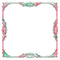 soave frame vintage art deco pink green - 免费PNG 动画 GIF