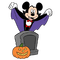 Kaz_Creations Disney Halloween Mickey & Friends - ingyenes png animált GIF