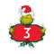 Grinch - Holiday Countdown - GIF animate gratis GIF animata