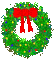 christmas wreath - Δωρεάν κινούμενο GIF κινούμενο GIF