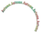 soave text autumn circle pink green yellow - 免费PNG 动画 GIF