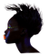 dolceluna woman african - ingyenes png animált GIF