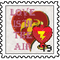 Petz Love is in the Air Stamp - png grátis Gif Animado