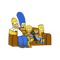 GIANNIS_TOUROUNTZAN - (Simpsons) Simpsons family - ücretsiz png animasyonlu GIF