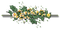 Yellow green flowers deco [Basilslament] - GIF animé gratuit