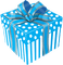 Kaz_Creations Gift Box Present Ribbons Bows Colours - gratis png geanimeerde GIF