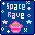 Pixel Space Rave Icon - Darmowy animowany GIF animowany gif
