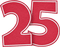 Kaz_Creations Deco Text Numbers 25 - Free PNG Animated GIF