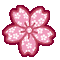 Sakura cherry blossom webcore oldweb kawaii - GIF animé gratuit GIF animé