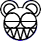 radiohead bear - GIF animado gratis GIF animado