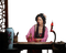 loly33 femme asiatique - PNG gratuit GIF animé