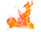Kaz_Creations Deco Fire Flames - png gratis GIF animado