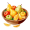 fruit bowl Bb2 - png gratuito GIF animata