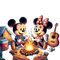 Mickey minie - безплатен png анимиран GIF