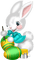 Easter. Rabbit. Egg. Leila - darmowe png animowany gif