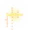 sunshine text Bb2 - gratis png animeret GIF