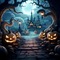 halloween background by nataliplus - бесплатно png анимированный гифка