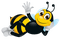 Kaz_Creations Bees Bee - png gratis GIF animado