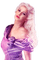 woman in purple by nataliplus - PNG gratuit GIF animé